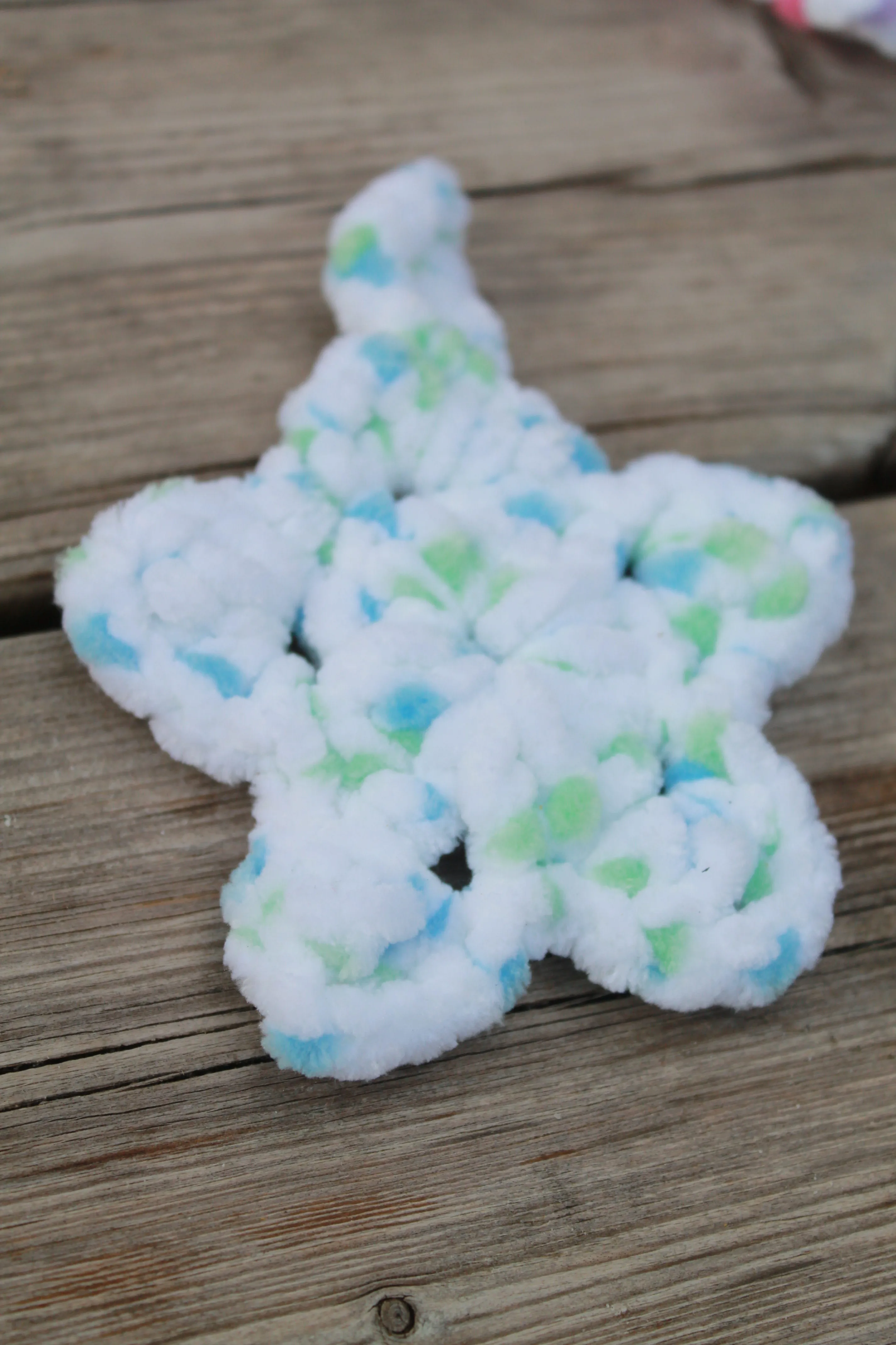 Une magnifique réalisation au crochet